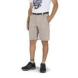 Pantalón Mount Stretch Izas Himalaya Pantalones Cortos Elásticos, Hombre, Piedra, S