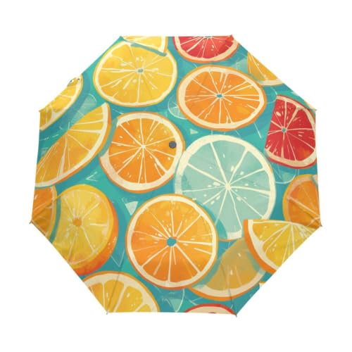 Parapluie pliable automatique agrumes coupe-vent voyage pliable plage