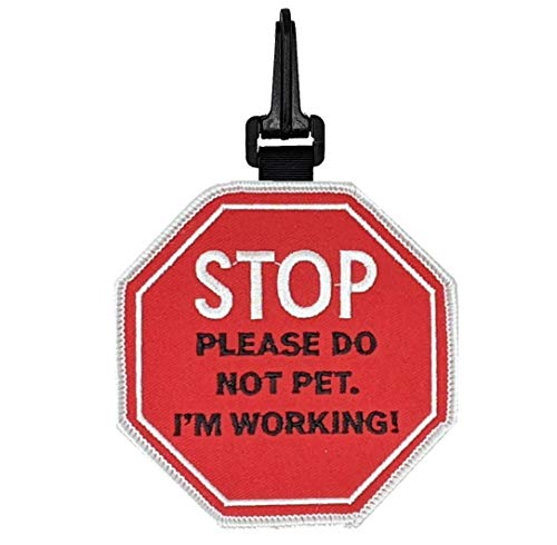 Do Not Pet Snap On Patch - Large