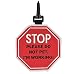 Do Not Pet Snap On Patch - Large