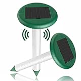 2. Ultraschall: Das Gerät vibriert durch einen Summer, setzt Ultraschallwellen frei und überträgt Vibrationen durch den Boden, die Maulwürfen, Hamstern, Wühlmäusen und Nagetieren widerstehen können