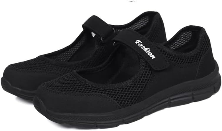 PadgeneWomen's Comfortable Working Nurse Shoes Non-Slip Adjustable Breathable Walking Casual Nursing Orthotic Lightweight Shoes