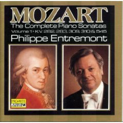 Piano Sonatas V1 [Audio CD] Mozart and Entremont