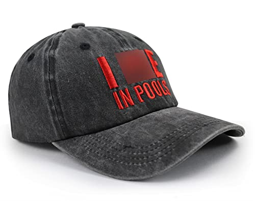 Image of Trucker Hats for Men Women, Funny Gag Gifts Joke, Classic Adjustable Mesh Baseball Cap Snapback Hat Black