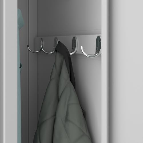 Jan Nowak Spindschrank Umkleideschrank Metall 2 Abteile 180x80x50 cm – Ansicht 2