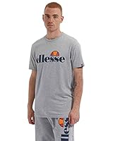 Ellesse Men's Prado Tee, Grey Marl, XX-Large