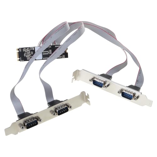 Carte contrôleur M.2 pour ajouter 4 ports DB9 RS232 en industrie