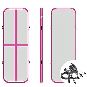 Gymnastiekmat, Luchtmat Gymnastiek Crashmat Gymnastiek Dikke Lucht Gymnastiekbaan Tumbling Mat 10ft Gymnastiekbanen voor…