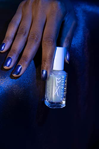 Essie Expressie Fx Quick-Dry Vegan Nail Polish, Iced Out Top Coat, Pearlescent, 0.33 Ounce #TOP3