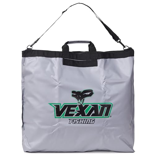Vexan Tournament Weigh In Bag for Bass Fishing - Heavy Duty 24"x24" Fish Bag for Caught Fish - Waterproof, Zippered, Padded Handles, Triple-Welded Seams