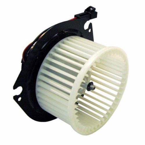 Compatible with 95-99 Olds Aurora Riviera Front Heater AC A/C Condenser Blower Motor w/Fan Cage