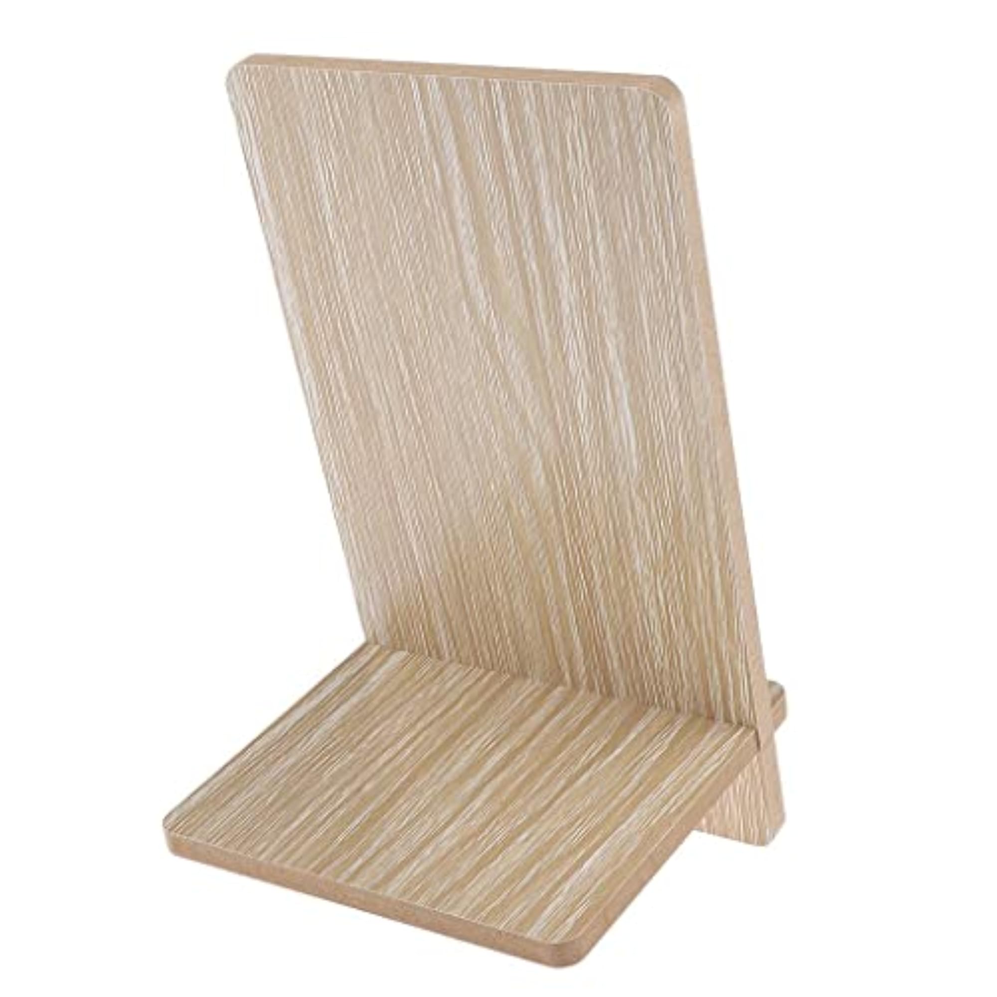 Large Standing Wooden Folding Makeup Mirror