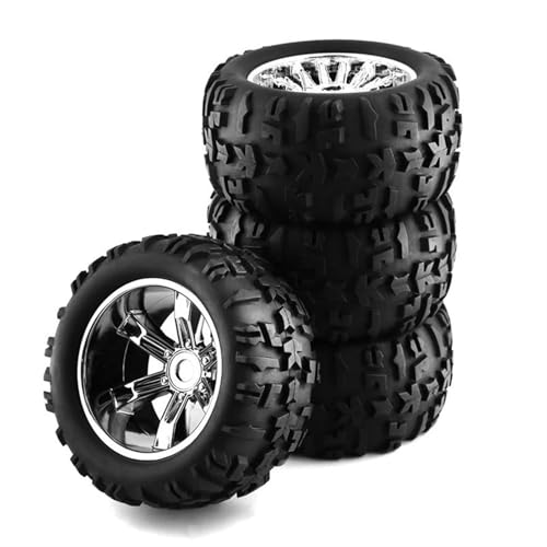 Pneu RC 1/10 de 150mm pour Roue Camion Buggy 17mm Hex Compatible ARRMA TRAXXAS