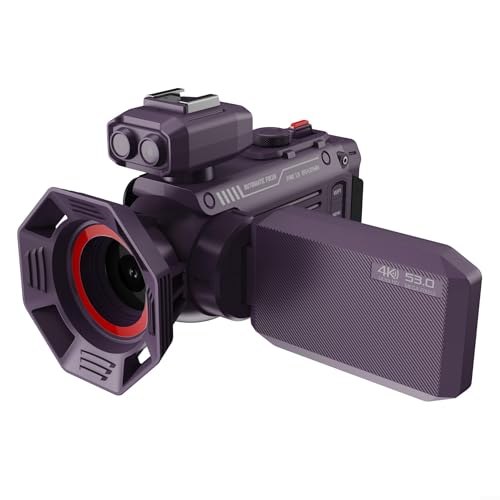 Caméra enregistreur UHD 4K à zoom optique 50x pour immortaliser les détails précis