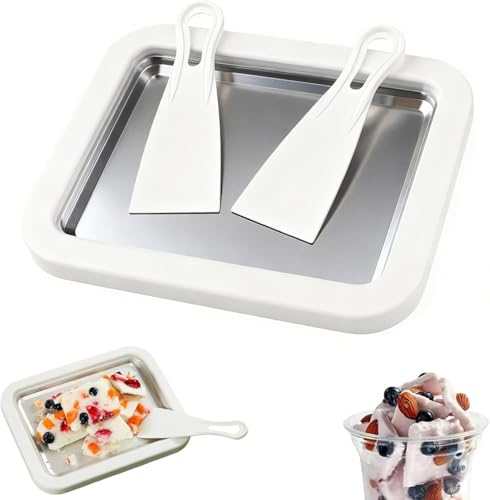 Rolled Ice Cream Maker Kit - DIY Instant Ice Cream,
