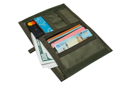 Chameleon Bifold Mens Nylon Wallet-Military Tactical Men Wallet- Canvas Thin Front Pocket Travel Bi-Fold Wallet-Best Nylon Travel Pouch4