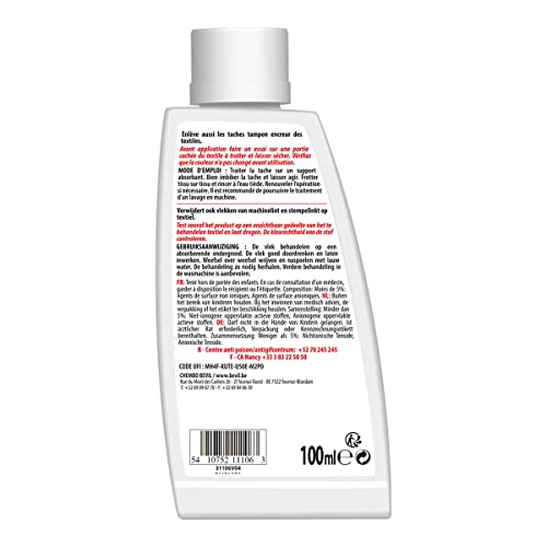 Quitamanchas bolígrafo y tinta, 100 ml