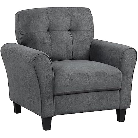 Giantex Modern Mid-Century Accent Chair Cover
