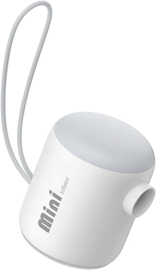 Baseus PocketGo Portable Air Pump with lanyard