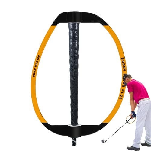 Dispositivo de Entrenamiento para el Swing de Golf,Herramienta De Calentamiento | Ayuda Para Entrenamiento De Chip De Golf - Para Garaje Campo De Práctica Green Interiores Exteriores Hogar Jardín