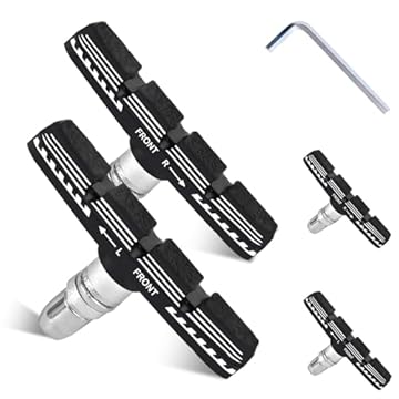 brake pads touching bike wheel