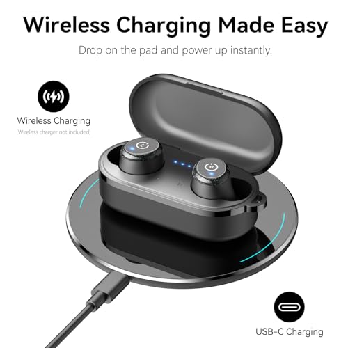 TOZO T10 Wireless Earbuds Powerful Bass Stereo Wireless Charging, APP, IPX8 - image 7