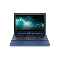 HP Chromebook 11.6 inches MediaTek – MT8183 Business Laptop – 4 GB RAM – 32 GB eMMC Storage – HD Display – with Chrome OS – (11a-na0030nr, 2020 Model, Indigo Blue, 1.07 kg)