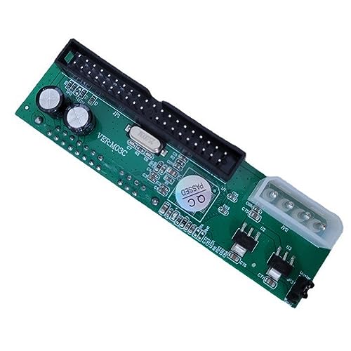 DAGIJIRD Adaptateur convertisseur de disque SATA vers IDE/PATA 40 broches pour carte mère 3,5 PATA