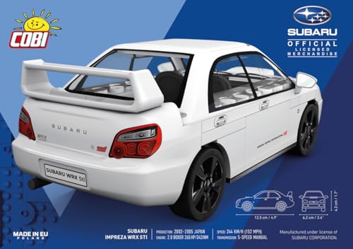 COBI Subaru Impreza WRX STI, 65 Piezas miniatura 2