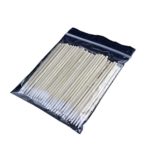 Beaupretty 600Pcs Hisopos De Algodón Puntiagudos Q Puntas Brotes Puntas Redondas Hisopos De Algodón Aplicador Con Punta De Algodón Kapok Stick Palo De Hisopos Cosméticos De Madera