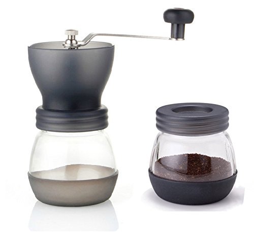 DecentGadget Coffee Mill Manual Hand Grinder Molinillo De Café(grey)