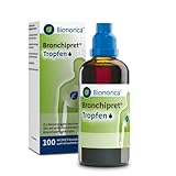 Bronchipret® Tropfen – extra stark mit 3-fach Effekt bei Husten und akuter Bronchitis, hochkonzentriert* und pflanzlich, mit Thymian-Efeu-Kombination, 100 ml, Tropfen