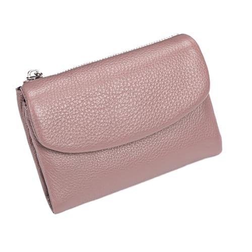 Petit portefeuille sac pour femme avec pochettes à fermeture éclair et porte-cartes