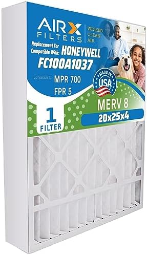 Homequip Honeywell FC100A1037 Furnace Filters, 20x25x4 Air Filter Replacement Merv 11 Filter Media With Disposal Bag (2 Pack) : Buy Online At Best Price In KSA - Souq Is Now - Foto 2