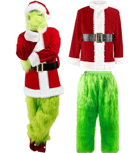 QwayHome Green Monster Costume