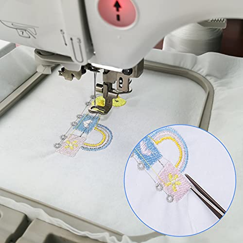 Cerceaux de broderie Simthread avec feuilles de 79,4 g anti-froncement - 3