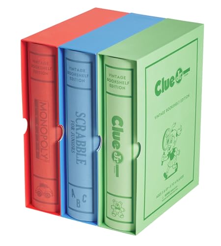 Junior Vintage Bookshelf 3-Pack Juego de Mesa para Niños miniatura 1