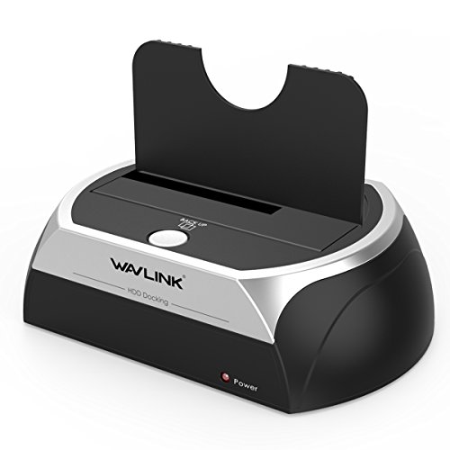 WAVLINK USB 2.0 to SATA I/II/III External Hard Drive Docking Station for 2.5/3.5-inch