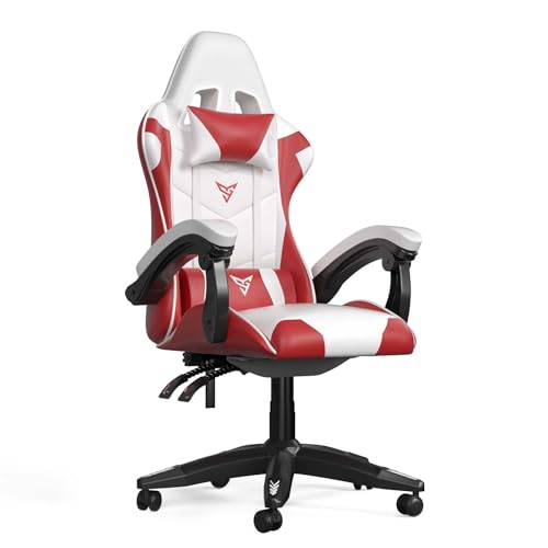 Sillas Gaming Baratas Rojas Marca bigzzia