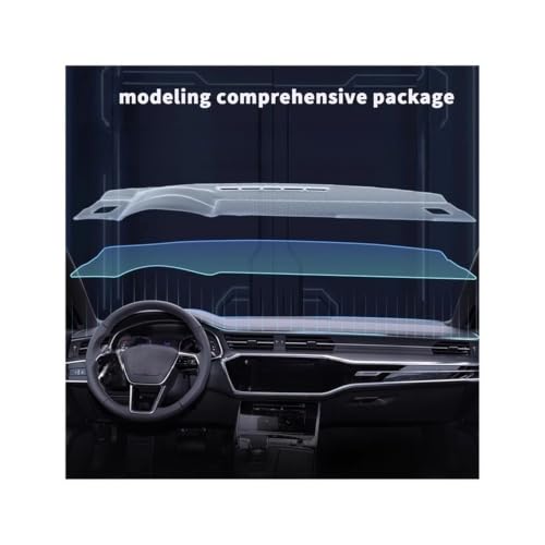 Almohadilla de salpicadero para Outlander PHEV acabado premium texturizado 4