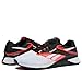 Reebok Nano X4 Mens Shoes, Cross Training Gym Sneakers for Men, Black/Footwear White/Orange Flare, 9