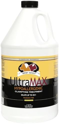 Best Shot UltraMAX Hypoallergenic Clarifying Shampoo, Versatile P...