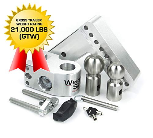 image for Weigh Safe Adjustable Trailer Hitch Ball Mount - 6
