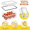 52 PCS Food Storage Containers with Lids Airtight (26 Lids & 26 Containers)- Reusable Plastic Leakproof Meal-Prep Container for Kitchen Storage Organization Microwave/Dishwasher Safe with Labels & Pen #2