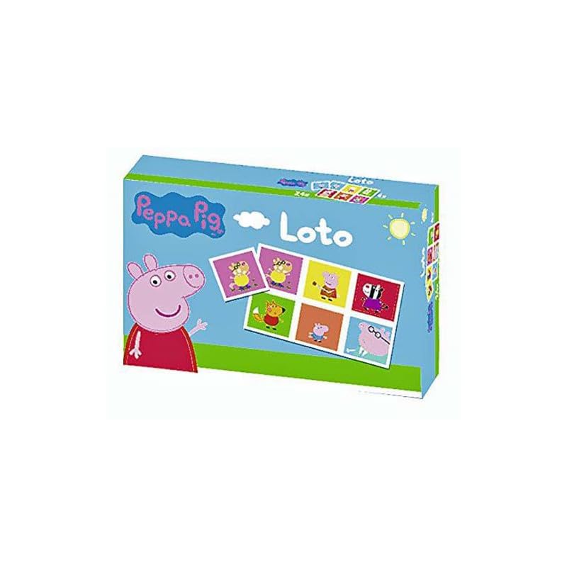 Ravensburger Loto Peppa Pig – Jeu D'observation Et D'association – 4 Planches 24 Cartes – Dès 3 Ans – FSC – Fabriqué En Europe