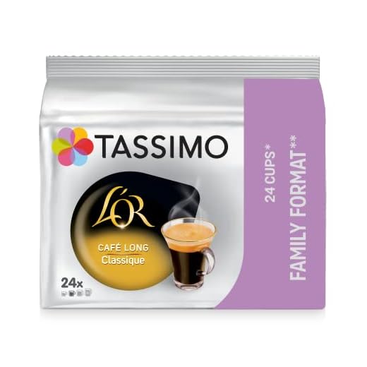 Tassimo Pod Cafel'Or Cafe Lungo Classicpack di 5X24 Bevande (120 T Disc)
