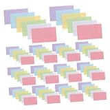 Utilisation polyvalente : adaptées à , ou aux personnels, ces cartes s'adaptent à divers besoins comme flashcards, notes de remerciement ou rappels, petites cartes de notes, flashcards de