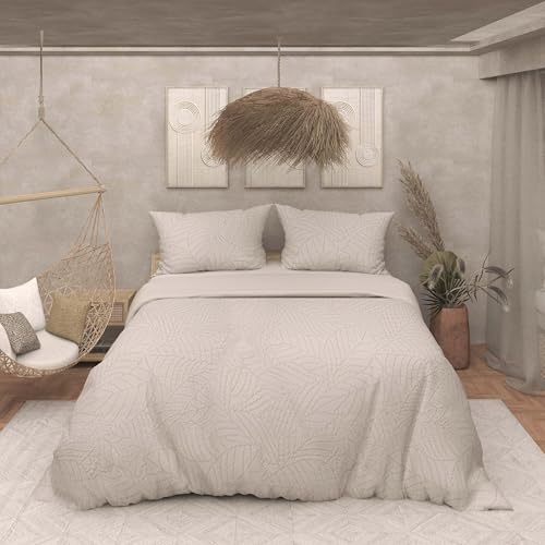 Housse de couette microfibre Soleil d'ocre l'excellence du linge de lit 3D - 3