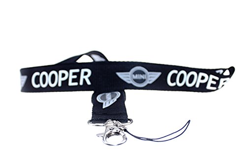 Auto Mini Cooper Logo Lanyard Adult Length Lanyard Keychain Mp3 Holder