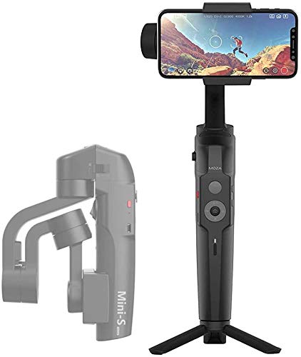 MOZA Mini-S Essential Foldable Gimbal stabilizer for Smartphone Timelapse Object Tracking Zoom Vertigo